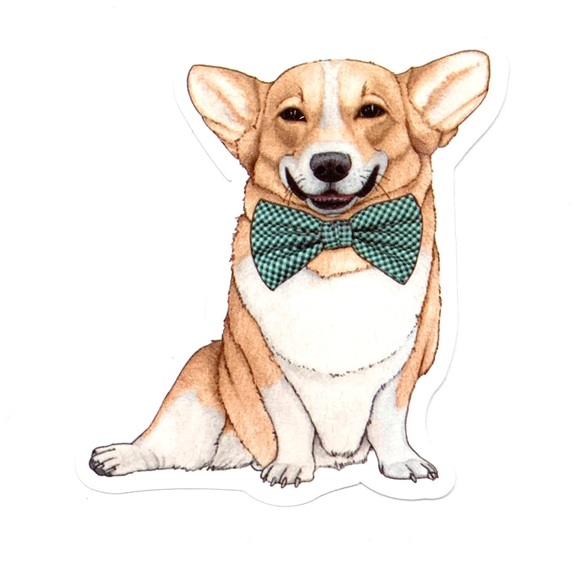 Corgi Vinyl Sticker - Picture 1 of 2